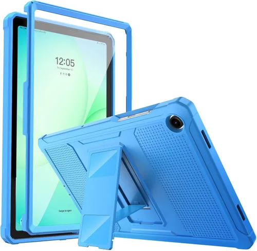 Miniatura 8 de MoKo Funda para Samsung Galaxy Tab A9 Plus/A9+ de 11 pulgadas 2023, a prueba de golpes de cuerpo completo resistente con protector de pantalla