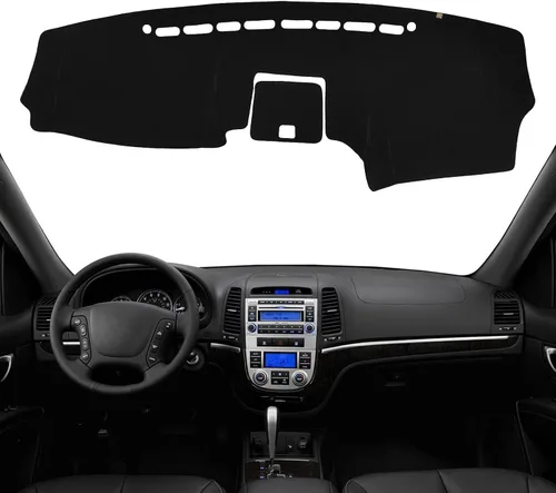 Miniatura 12 de Cubierta de tablero Tapete de salpicadero Compatible con Hyundai Tucson 2015-2010, 2015 IX35 (para transmisión manual izquierda), tapete