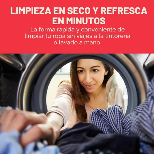 Miniatura 8 de Kit de inicio de limpieza en seco en casa Dryel con spray antiarrugas, nuevo y mejorado, cuidado delicado de la ropa para telas especiales y ropa