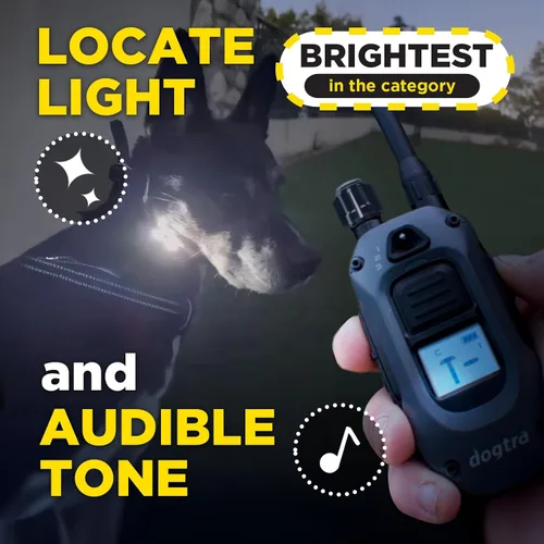 Miniatura 7 de Dogtra Collar de Entrenamiento 280X con Control Remoto [Nueva Edición] 10 libras+, Alcance de 1/2 Milla, Luz LED, 100 Niveles de Control Preciso