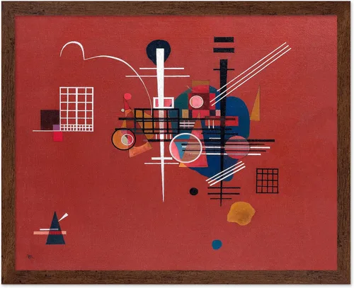 Miniatura 43 de Poster Master Póster vintage Wassily Kadinsky – Impresión retro delicada de tensión – Arte de formas geométricas – Arte abstracto – Arte moderno