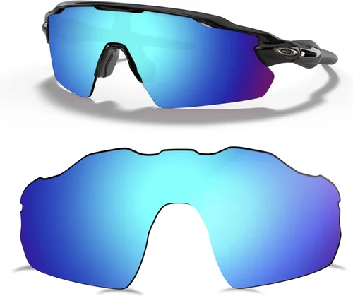 Miniatura 3 de Prizo ORL Lentes polarizadas de repuesto para gafas de sol Oakley Radar EV Pitch OO9211, 2 pares, MultiOptions