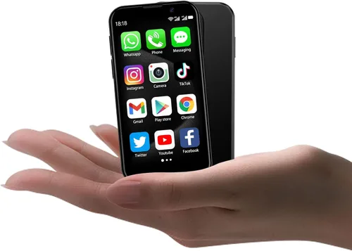 Mini teléfono 3.0 "HD pantalla táctil Mini Smartphone más pequeño del mundo desbloqueado Android compacto teléfono móvil para niños y estudiantes