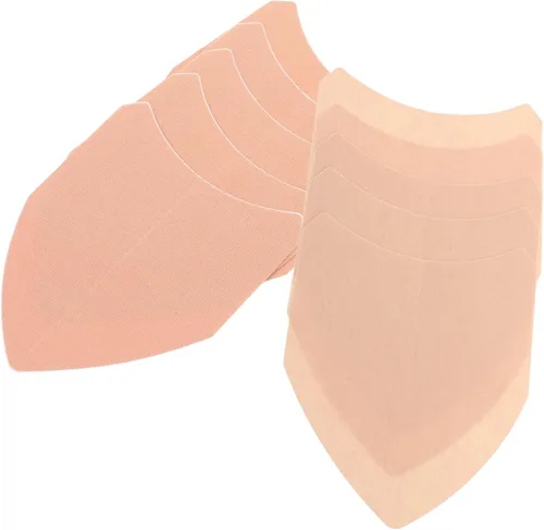 Juego de 10 cintas antirozaduras para muslos, tela elástica y material no tejido, almohadillas discretas en forma de V para evitar el roce del muslo
