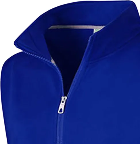 Miniatura 2 de DGHM-JLMY Chaleco sin mangas con cremallera y sin capucha para hombre, chaleco de forro polar ligero con forro polar ligero Softshell resistente al