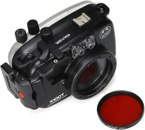 Miniatura 3 de Seafrogs Underwater Case 130FT/40M Cámara Buceo Impermeable Carcasa Carcasa para Fujifilm X100T
