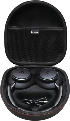 LTGEM - Funda rígida para auriculares Anker Soundcore Space Q45 / Q35 / One Pro y Soundcore Anker Life Q30 / Q20 / Q20i Adaptive Noise Cancelling