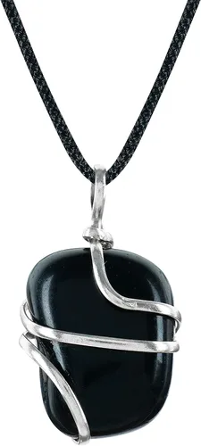 Miniatura 19 de PYOR Collar con colgante curativo de Reiki de cristal, gemas de buena suerte, prosperidad, riqueza, piedras preciosas naturales, collares de buena