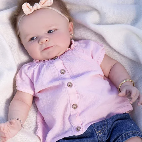 Miniatura 2 de Pulsera personalizada chapada en oro de 14 quilates para bebés, niños pequeños, adolescentes o mujeres, joyería personalizada con nombre grabado