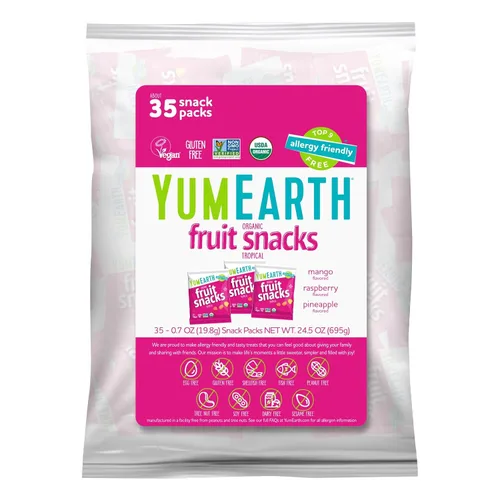 Miniatura 10 de YumEarth - Botana orgánica de frutas tropicales