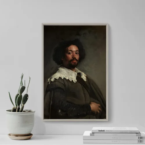 Miniatura 3 de Textured Paper - Diego Velazquez - Portrait of Juan Pareja (1650) Photo Poster Painting Art Print - Size: 24 x 16 Inches