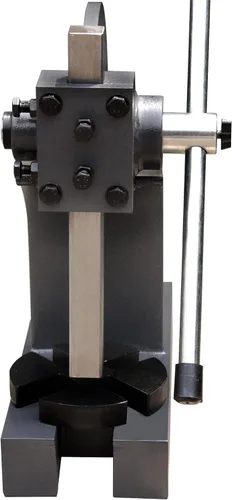 Miniatura 7 de KAKA INDUSTRIAL Prensa de eje, prensa manual de eje de 0.5 toneladas, altura ajustable de hasta 3.5 pulgadas, cuerpo soldado con placa de acero