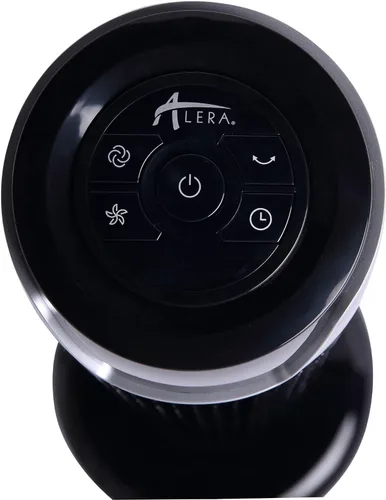 Miniatura 7 de Alera - Ventilador de torre oscilante de 36 pulgadas con mando a distancia, plástico, color negro