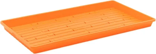 Miniatura 9 de Bootstrap Farmer Microgreen 1020 - Bandejas verdes, paquete de 30 unidades, extra fuerte con agujeros, bandeja de semillas poco profundas