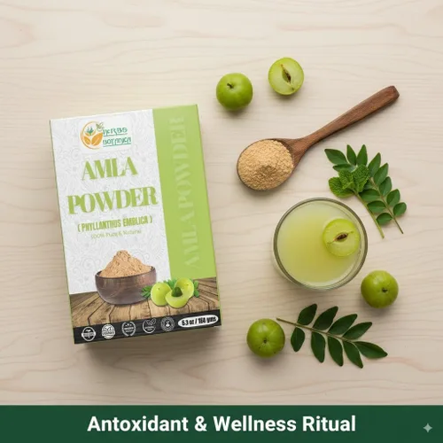 Miniatura 8 de Herbs Botanica Natural Amla Powder (grosella espinosa india, amalaki), polvo de fruta natural pura con vitamina C para el crecimiento del cabello