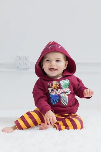 Miniatura 2 de Harry Potter Conjunto de 3 piezas con capucha y pantalones de forro polar para bebé, recién nacido a bebé