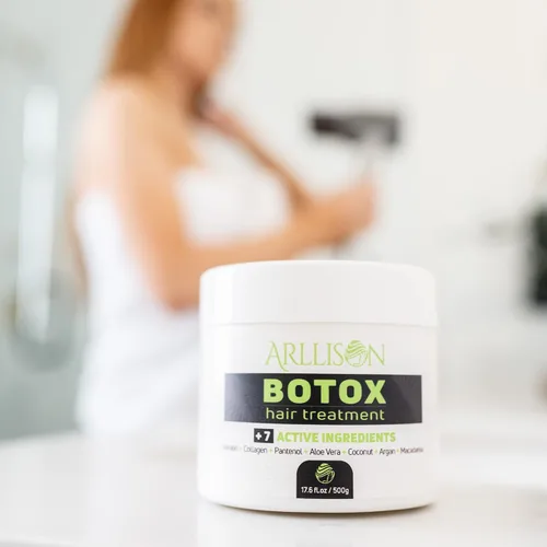 Miniatura 7 de Tratamiento capilar Botox con antifrizz, cabello suave y brillante con hidratación profunda, sin formaldehído, suaviza, hidratante, añade brillo