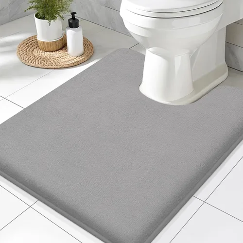 Miniatura 80 de Smiry Tapetes de Baño de Espuma Viscoelástica 36 x 24 pulgadas, Tapetes de Baño Extra Suaves y Absorbentes, Alfombra Antideslizante Lavable