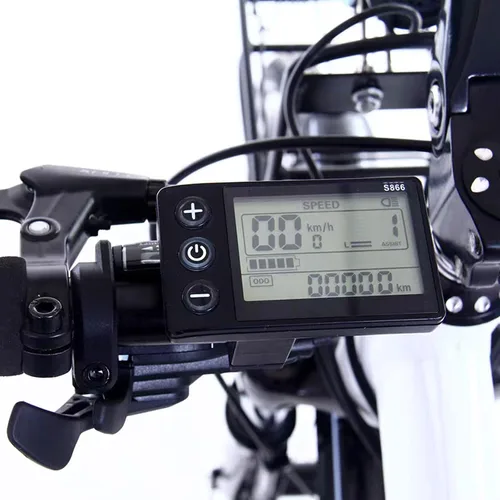 Miniatura 8 de Medidor de pantalla LCD de bicicleta eléctrica S866, 24V 36V 48V Ebike Pantalla LCD Panel de control inalámbrico Velocímetro de bicicleta odómetro