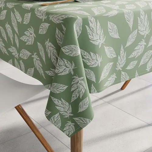 Miniatura 21 de Encasa XO Mantel de comedor – 57 pulgadas – Redondo (4.7 pies) para 4 plazas Algodón, lavable a máquina, mantel redondo Manteles para bodas