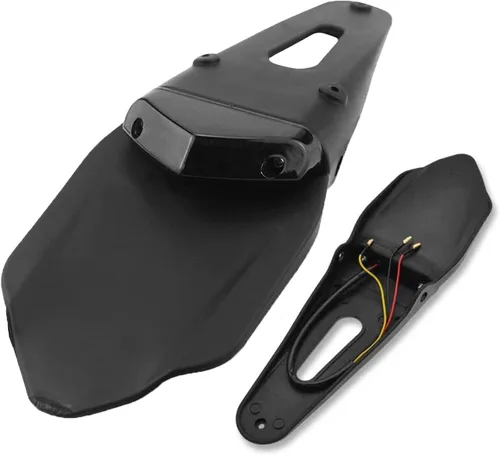Miniatura 9 de 1 luz trasera de motocicleta con borde de guardabarros trasero cortado, luz de freno LED, luz de freno para placa de matrícula XL 883N 1200N XL1200V