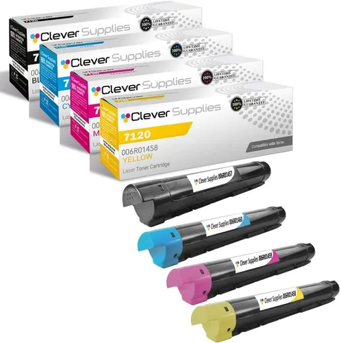 Miniatura 248 de CS compatible Xerox Phaser 6510/WorkCentre 6515 (106r03480) 2 cartuchos de tóner negro para Phaser 6510, WorkCentre 6515 2 negro