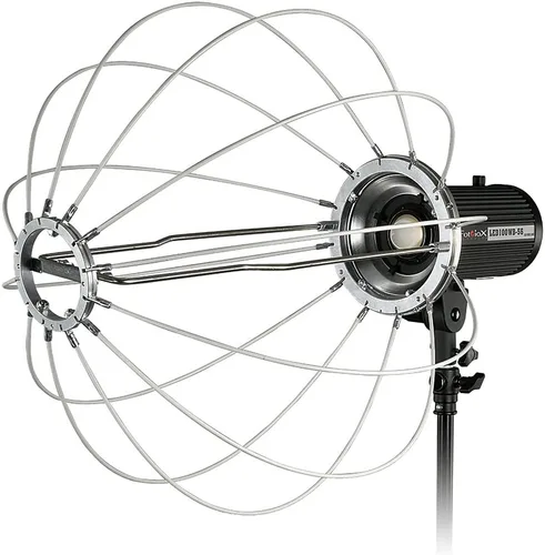 Miniatura 5 de Fotodiox Linterna Softbox 26in (65cm) Globe - Caja de luz plegable con Elinchrom Speedring para Elinchrom y compatible