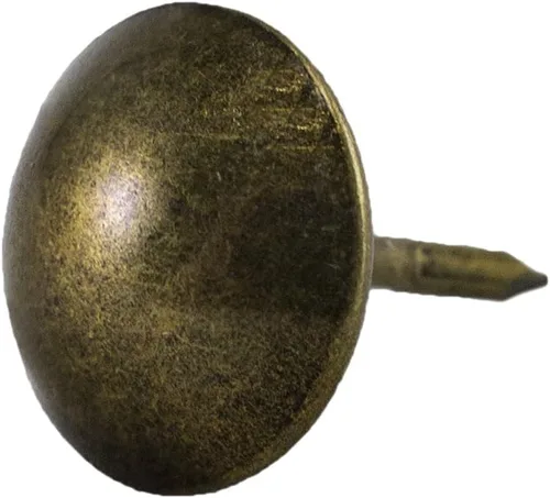 Miniatura 5 de DX0511AB500 - Paquete de 500 tachuelas para tapicería, clavos decorativos de muebles de 7/16 pulgadas para sillas, cabeceros y decoración