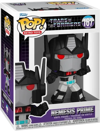 Funko Pop! Retro Toys: Transformers - Nemesis Prime - Figura de vinilo coleccionable - Idea de regalo - Producto oficial - Juguetes para niños y