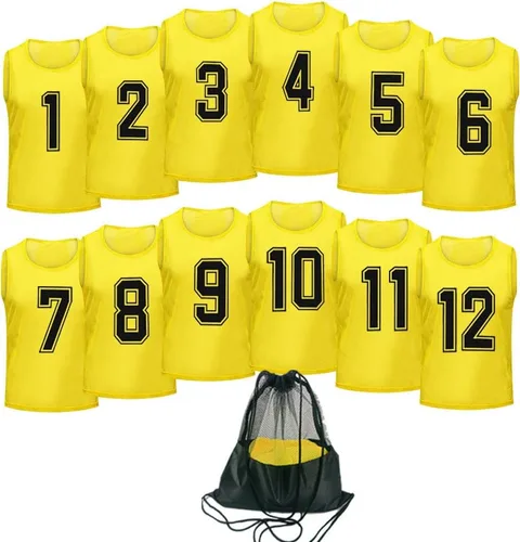 Miniatura 8 de Camiseta de baloncesto,Pinnies Adulto,Chalecos Scrimmage para niños Equipo de entrenamiento de fútbol