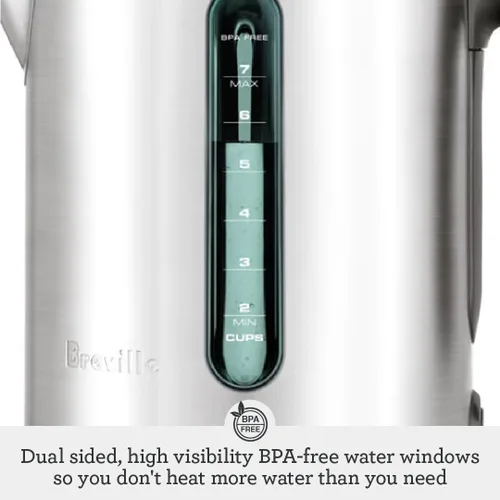 Miniatura 6 de Breville BKE700BSS - Hervidor de agua caliente pura, 7 tazas, acero inoxidable cepillado