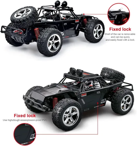 Miniatura 3 de Coche RC a escala 1:12 Desert Buggy de alta velocidad 30 MPH+4x4 Autos de carreras rápidas RTR Racing 4WD Energía eléctrica 2.4 GHz Radio Control