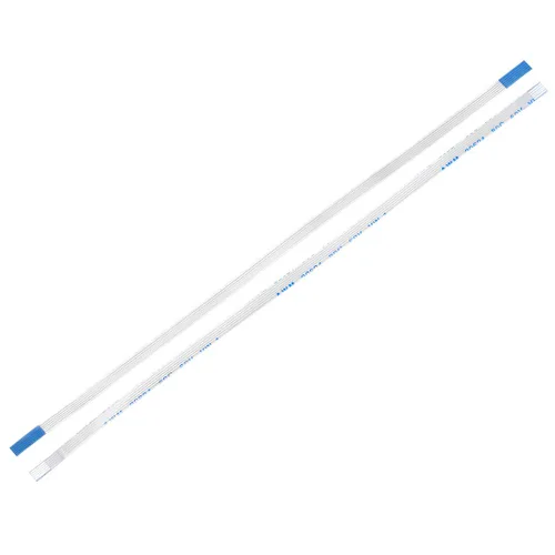 Miniatura 28 de uxcell Cable plano flexible, 10 pines de 0.020 in de paso de 5.906 in FPC FFC cable de cinta flexible para TV LCD, reproductor de DVD, laptop, 5
