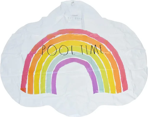 Miniatura 12 de Rae Dunn x CocoNut Float Rainbow Cloud Splash Pad – Here Comes The Sun Theme – Juguete de agua duradero – Seguro y divertido rociador de patio