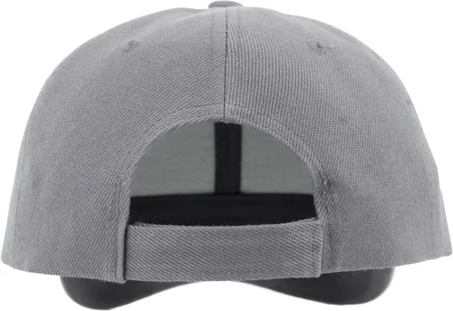 Miniatura 20 de Gorras de béisbol con correa trasera ajustable, lisas, negras, 12