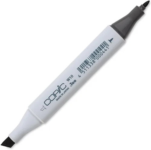 Copic Marcador de alcohol clásico de doble punta, W10-Copic, gris cálido Gris cálido 10