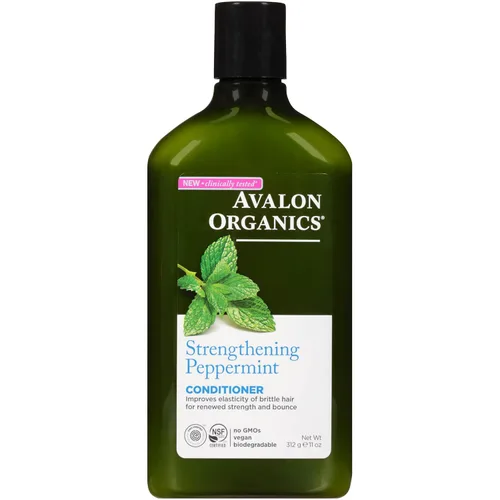 Miniatura 14 de Avalon Organics Champú Clarificante de Limón, Elimina la Acumulación para Restaurar Brillo y Luminosidad, 11 Onzas Líquidas