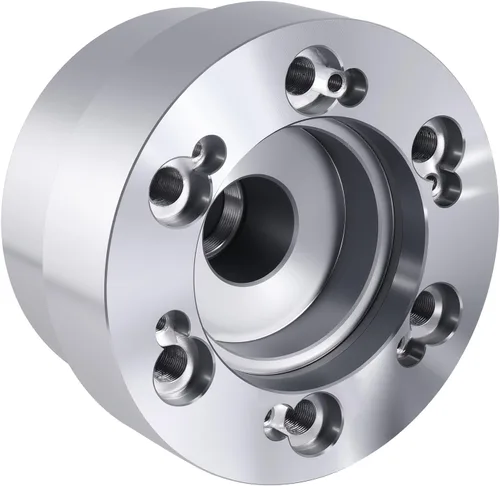 Miniatura 6 de Accusize Industrial Tools Portabrocas 5C de 5-1/2 '' con montaje integral de Camlock D1-5, perno de 3/4 pulgadas, 0269-0015 Soporte integral D1-5