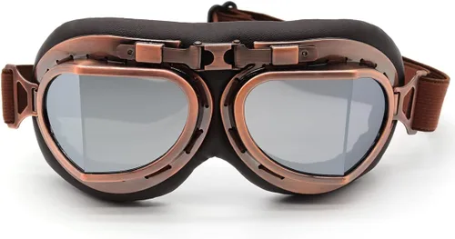 Miniatura 13 de kucehiup Gafas de aviador vintage para motocicleta
