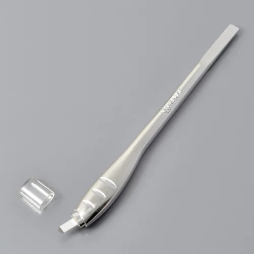Miniatura 3 de CHUSE M66 Microblading - Herramientas desechables – Paquete de 5 piezas de 16 bolígrafos de microblading en forma de U de 0.010 in – Suministros