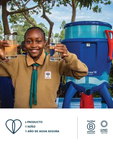 Miniatura 11 de LifeStraw Home - Dispensador de filtro de agua, 18 tazas, plástico sin BPA, probado para proteger contra bacterias, parásitos, micro-plásticos