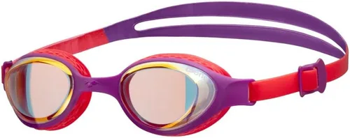 Miniatura 8 de ARENA Unisex Kids Junior Air Mirror Swim Goggles for Swimming Ages 6 to 12 Air Seals Anti-Fog Coated Lens Adjustable Strap Plata/azul marino/agua