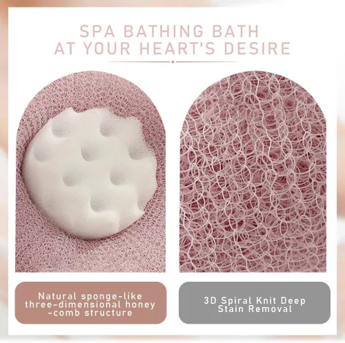 Miniatura 3 de Bola de baño con ventosa de girasol súper suave, accesorios de baño de girasol mejorados 2025 para mujeres, esponja de baño exfoliante de malla