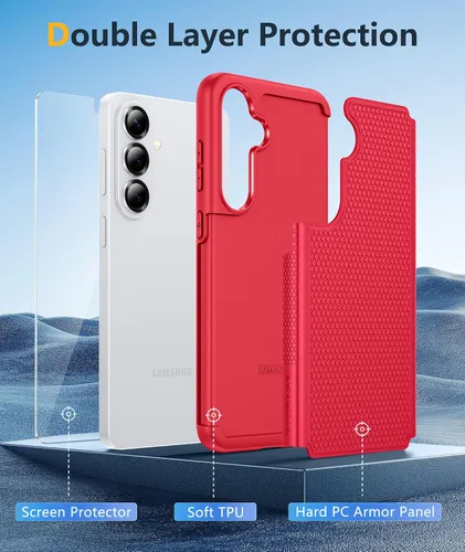 Miniatura 418 de FNTCASE Funda para iPhone 17 Pro: Fundas delgadas translúcidas de color azul claro compatibles con MagSafe, protección completa de la cámara