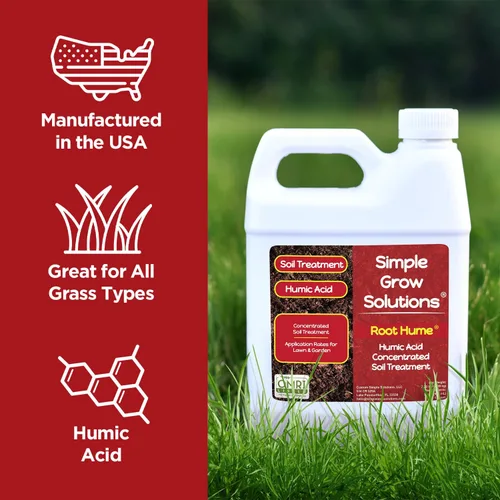 Miniatura 4 de Acondicionador de suelo orgánico crudo - Root Hume - Simple Grow Solutions - Tratamiento natural para plantas y césped - Potenciador de alimento