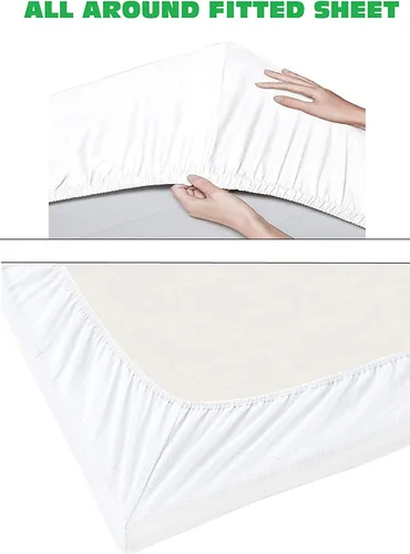 Miniatura 6 de Elegant Comfort - Juego de sábanas de 1500 hilos de calidad egipcia, supersuave, sin arrugas y resistente a las arrugas, 4 piezas, bolsillo profundo