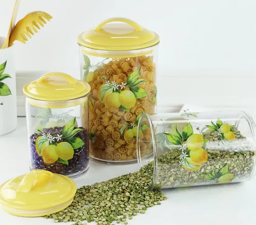 Miniatura 4 de Reston Lloyd - Contenedores herméticos sin BPA para cereales, pasta, azúcar, café, harina, galletas, té suelto, para organización de la cocina