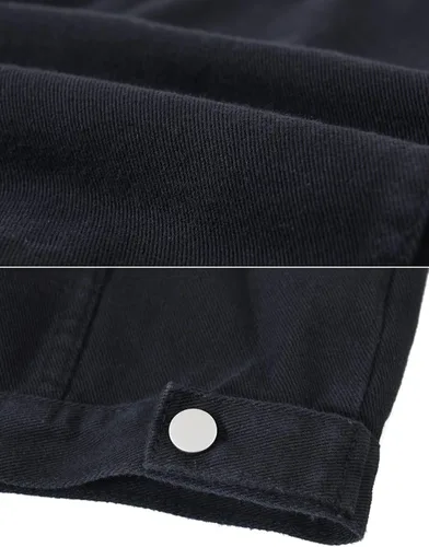 Miniatura 5 de Chaleco de mezclilla casual para mujer, sin mangas, rasgado, chaleco con bolsillos