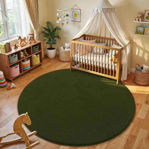 Miniatura 177 de Amearea Alfombras modernas para dormitorio, sala de estar, alfombra de espuma viscoelástica gruesa de 4 x 6 pies, alfombra de espuma viscoelástica
