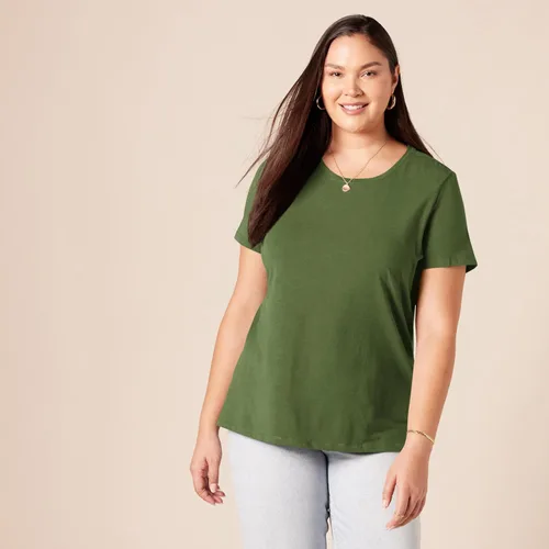 Miniatura 90 de Amazon Essentials Women's Regular-Fit Short-Sleeve Crewneck T-Shirt